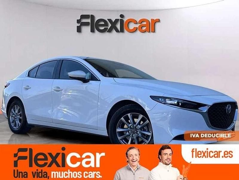 Usado Mazda 3 Prime-Line 140 CV (102 kW) 2025 Blanco Berlina