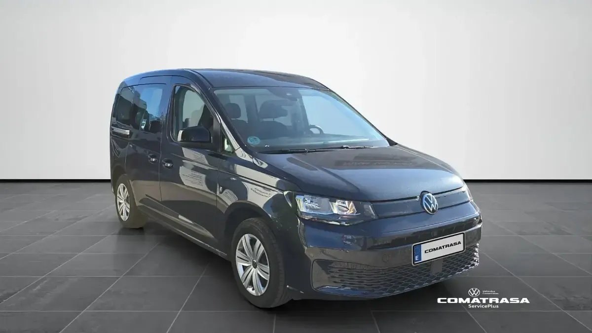 Usado VW Caddy 102 CV (75 kW) 2024 Azul Monovolumen