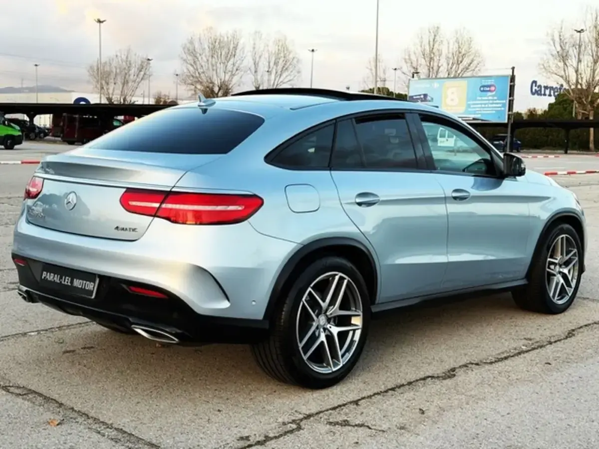 Usado Mercedes GLE350 AMG line 258 CV (189 kW) 2016 Gris / plata SUV