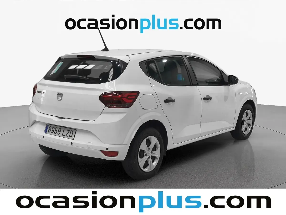 Usado Dacia Sandero Essentiel 67 CV (49 kW) 2022 Blanco Utilitario