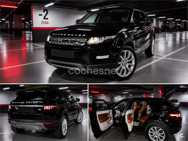 Usado Land Rover Range Rover evoque Dynamic 190 CV (139 kW) 2014 Negro SUV