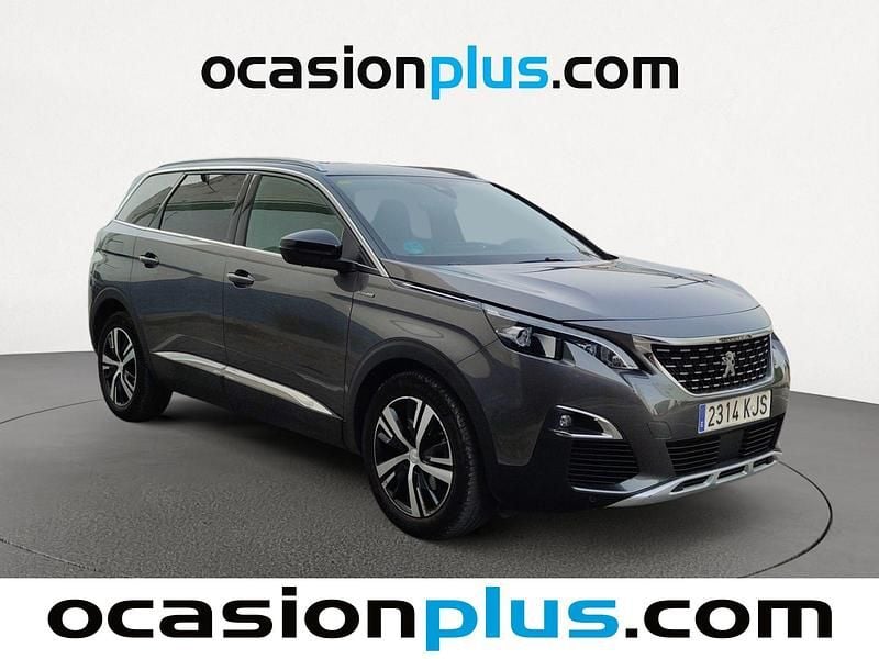 Usado Peugeot 5008 GT-line 120 CV (88 kW) 2018 Gris Monovolumen
