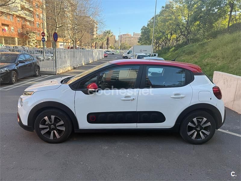Usado Citroën C3 Feel 82 CV (60 kW) 2018 Blanco Utilitario