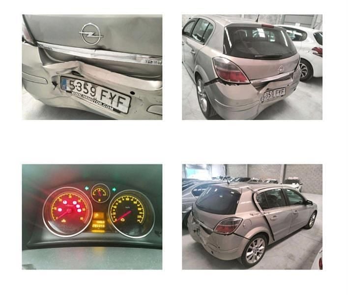 Gris / plata Usado 2007 Opel Astra Cosmo Berlina | 1000 € (Precio justo) - Imagen 1/4