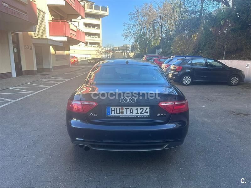 Usado Audi A5 211 CV (155 kW) 2009 Negro Coupe