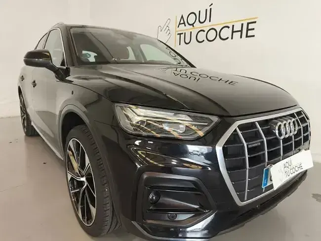 Usado Audi Q5 Advanced Plus 204 CV (150 kW) 2022 Negro SUV