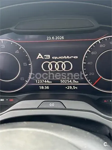 Usado Audi A3 S-Line 150 CV (110 kW) 2020 Gris / plata Berlina