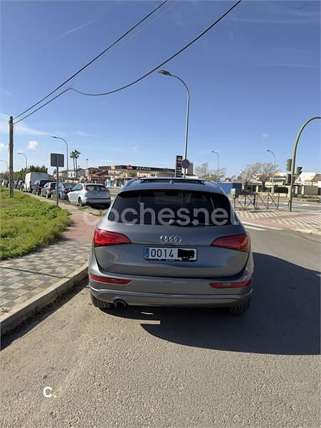 Usado Audi Q5 Ambition 177 CV (130 kW) 2014 Gris / plata SUV