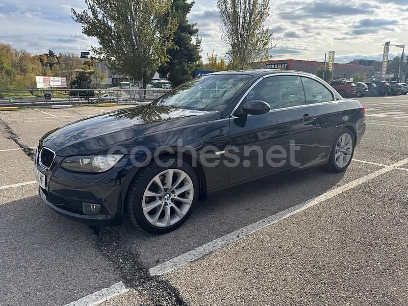 Azul Usado 2008 BMW 320 Cabriolet Descapotable | 9999 € (Precio justo) - Imagen 1/4