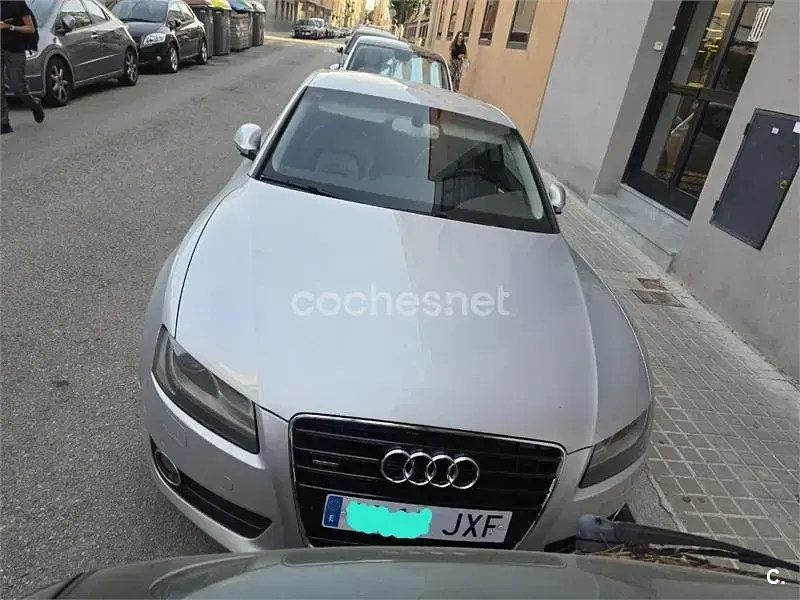 Usado Audi A5 240 CV (176 kW) 2008 Gris / plata Coupe