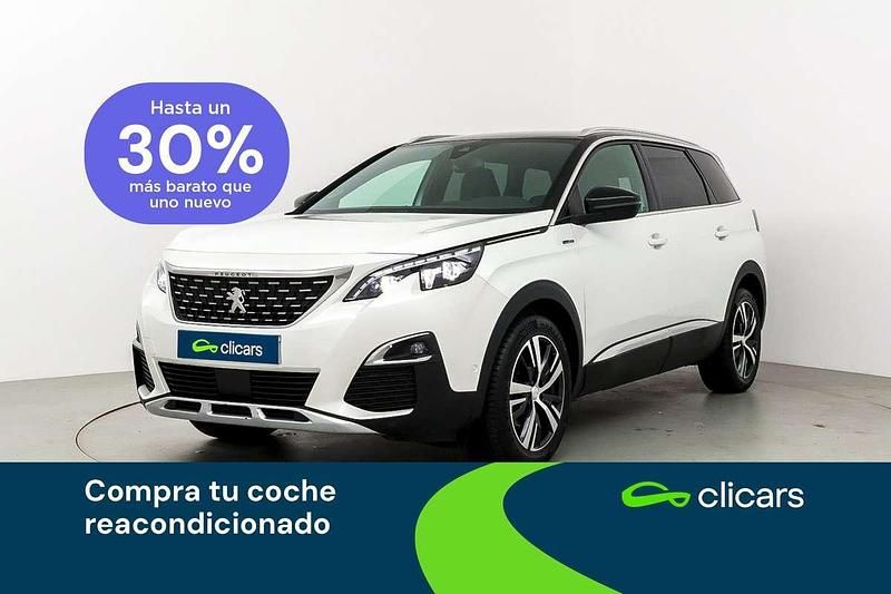 Blanco Usado 2020 Peugeot 5008 GT-line SUV | 16.790 € (Buen precio) - Imagen 1/4