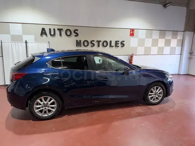 Usado Mazda 3 Style 150 CV (110 kW) 2014 Azul Berlina