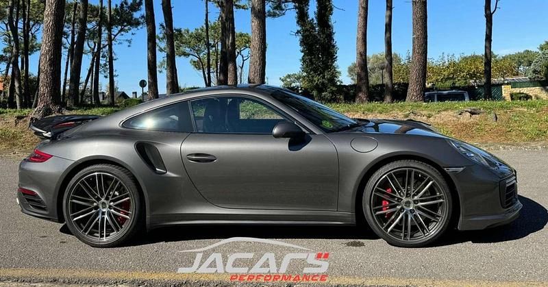 Gris Usado 2018 Porsche 911 Turbo Coupe | 143.990 € - Imagen 1/4