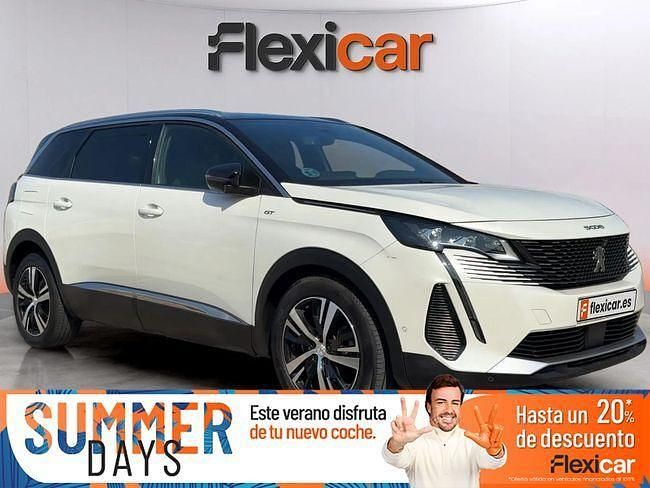Blanco Usado 2021 Peugeot 5008 Allure Monovolumen | 22.990 € (Caro) - Imagen 1/4