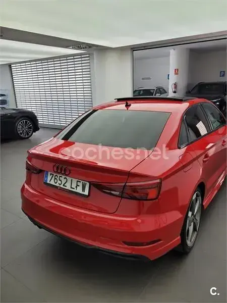 Usado Audi A3 150 CV (110 kW) 2020 Rojo Berlina