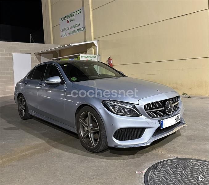 Usado Mercedes C220 170 CV (125 kW) 2014 Gris / plata Berlina