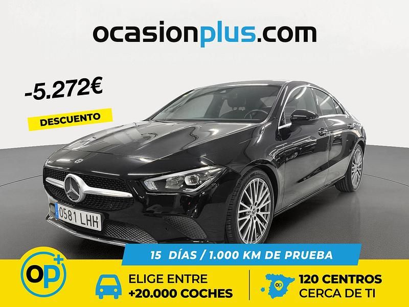Usado Mercedes CLA180 136 CV (100 kW) 2020 Negro Berlina