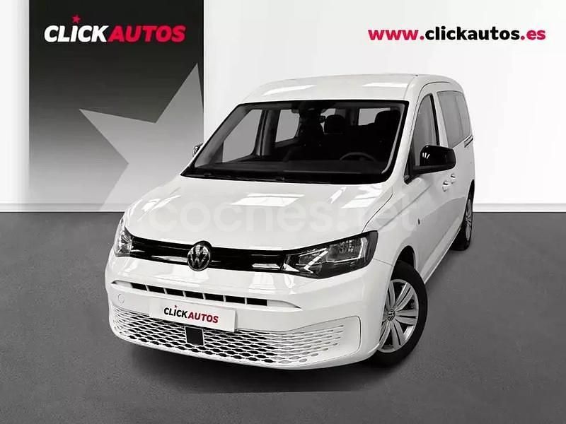 Blanco Usado 2025 VW Caddy Maxi Monovolumen | 28.600 € (Un poco caro) - Imagen 1/4