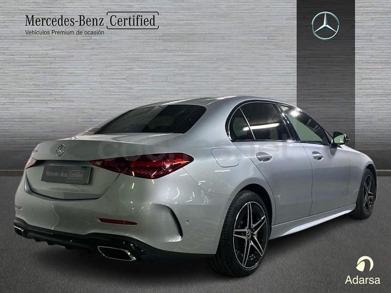 Usado Mercedes C300e AMG line 313 CV (230 kW) 2024 Gris Berlina