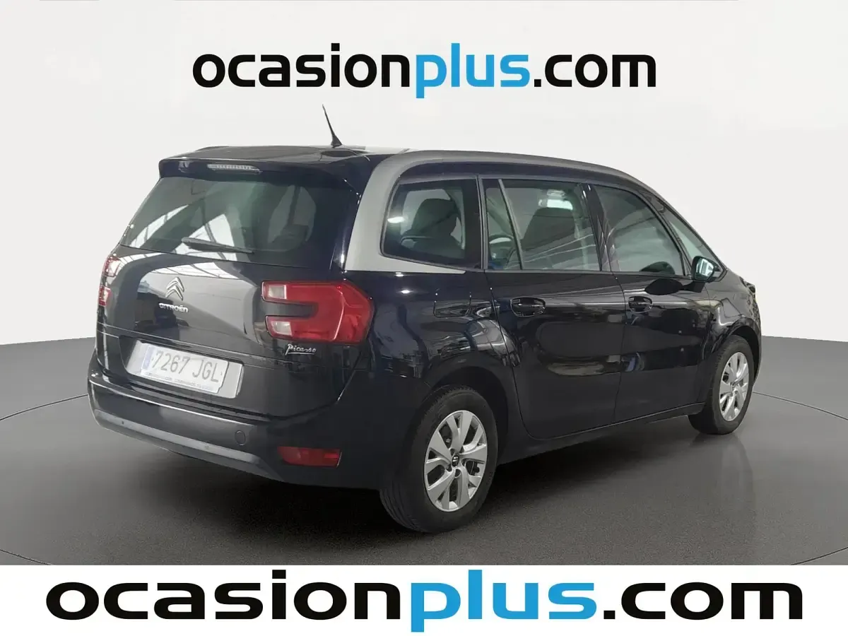 Usado Citroën Grand C4 Picasso PureTech 131 CV (96 kW) 2015 Negro Monovolumen