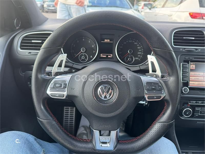 Usado VW Golf VI GTI 210 CV (154 kW) 2009 Negro Utilitario