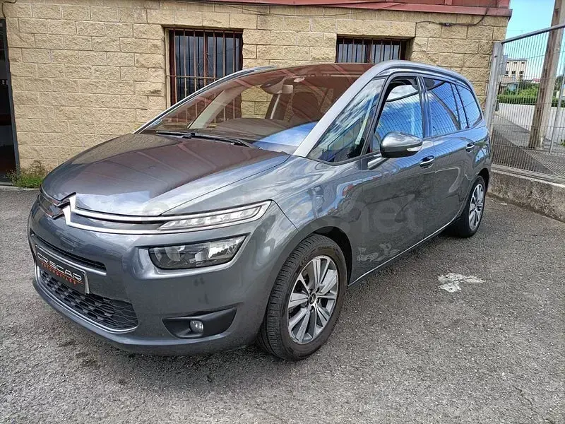 Usado Citroën Grand C4 Picasso Feel 120 CV (88 kW) 2016 Gris / plata Monovolumen