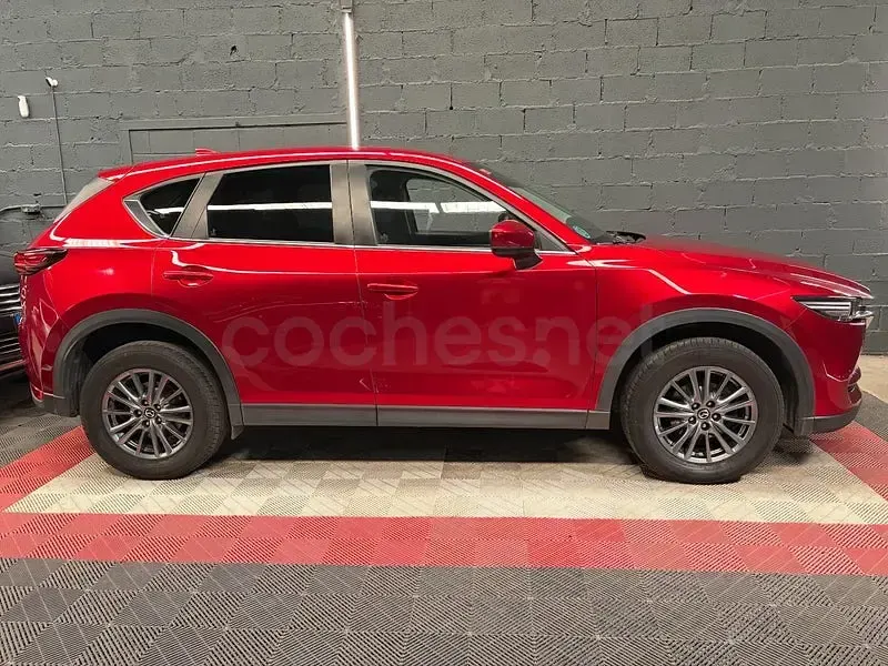 Usado Mazda CX-5 Style 150 CV (110 kW) 2017 Granate SUV