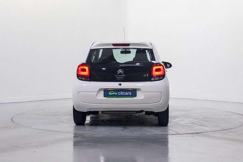 Usado Citroën C1 Feel 82 CV (60 kW) 2016 Blanco Utilitario