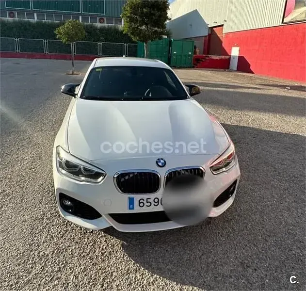 Usado BMW 116 116 CV (85 kW) 2015 Blanco Utilitario