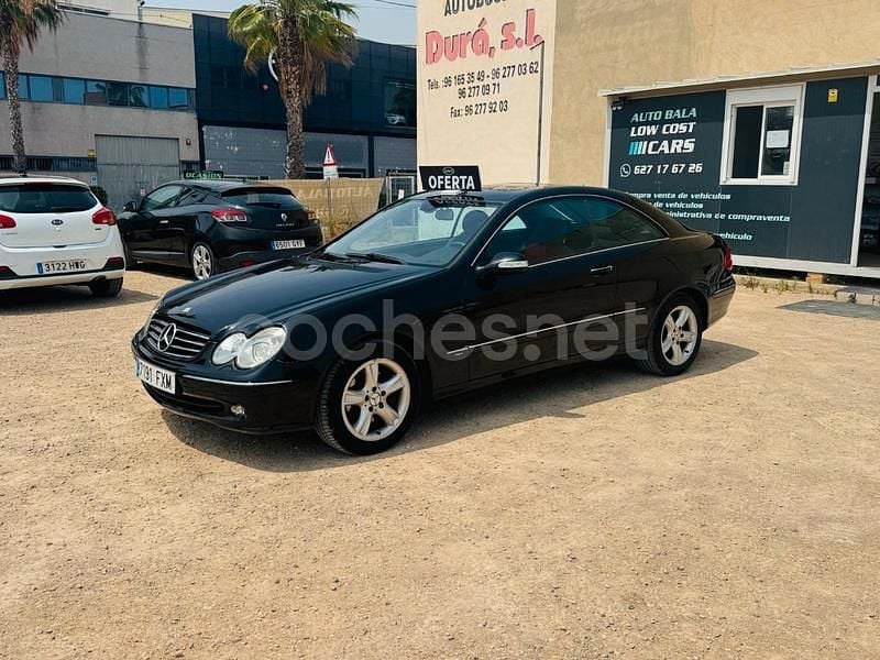 Negro Usado 2006 Mercedes CLK200 Avantgarde Coupe | 4500 € (Precio justo) - Imagen 1/4