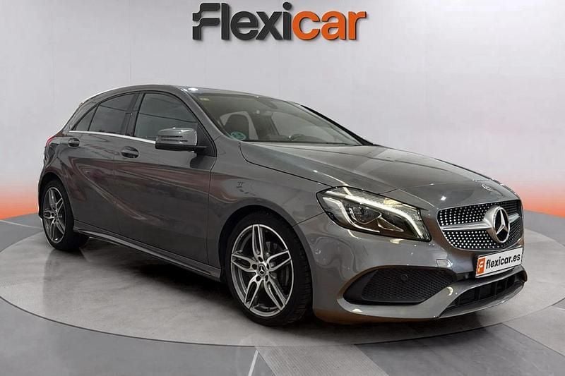 Gris Usado 2018 Mercedes A200 Berlina | 18.390 € (Precio justo) - Imagen 1/4