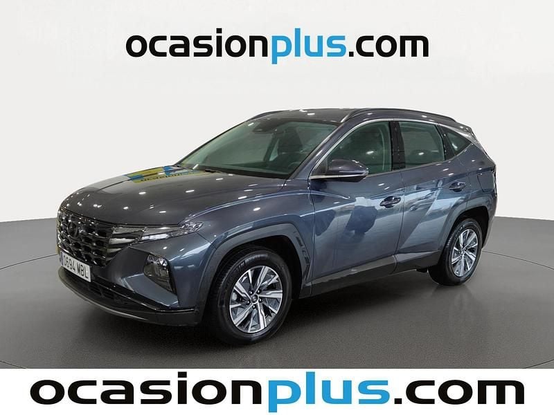 Gris Usado 2022 Hyundai Tucson SUV | 25.355 € (Precio justo) - Imagen 1/4