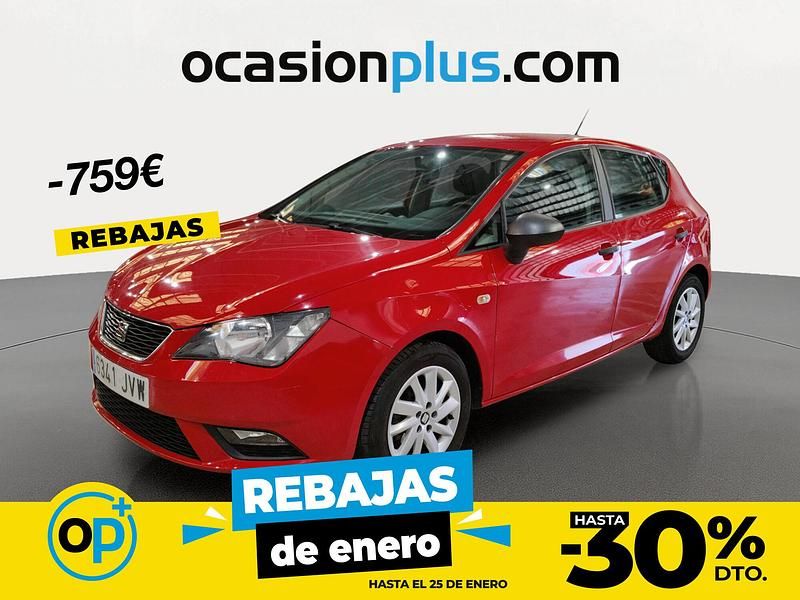Rojo Usado 2016 Seat Ibiza Reference | 10.250 € (Precio justo) - Imagen 1/4