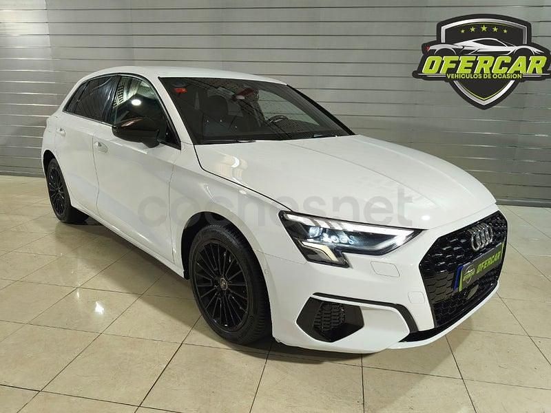 Usado Audi A3 150 CV (110 kW) 2022 Blanco Berlina