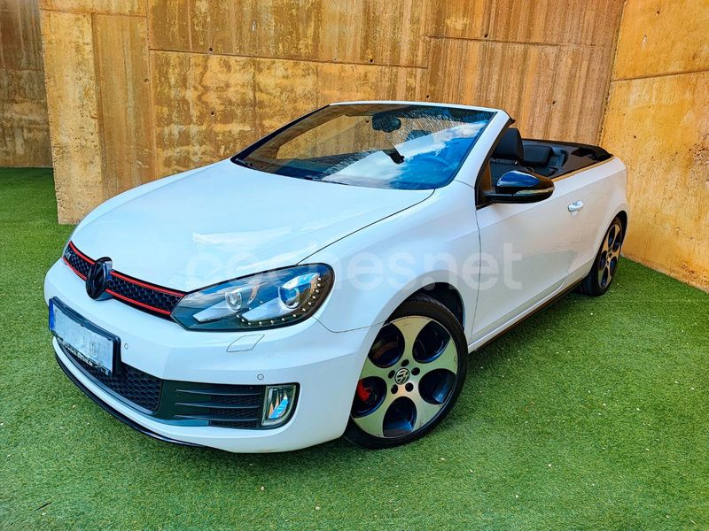 Blanco Usado 2013 VW Golf Cabriolet GTI Descapotable | 13.990 € (Precio justo) - Imagen 1/4