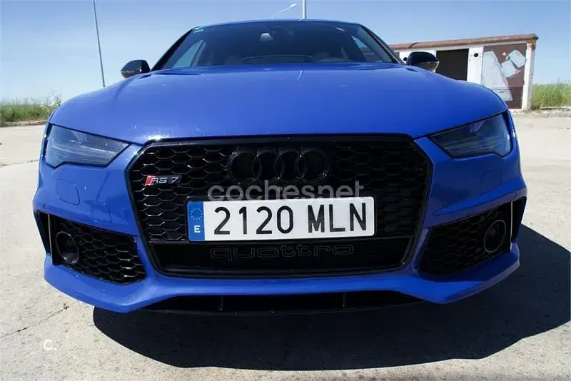 Usado Audi RS7 Sportback Performance 605 CV (444 kW) 2016 Azul Utilitario