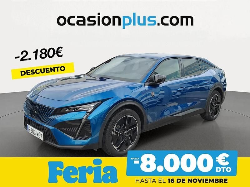 Azul Usado 2023 Peugeot 408 GT GT Berlina | 23.990 € (Precio justo) - Imagen 1/4