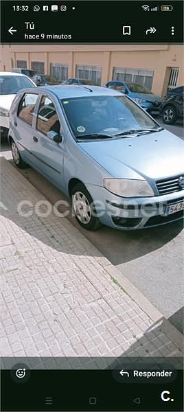 Usado Fiat Punto Dynamic 60 CV (44 kW) 2005 Azul Utilitario