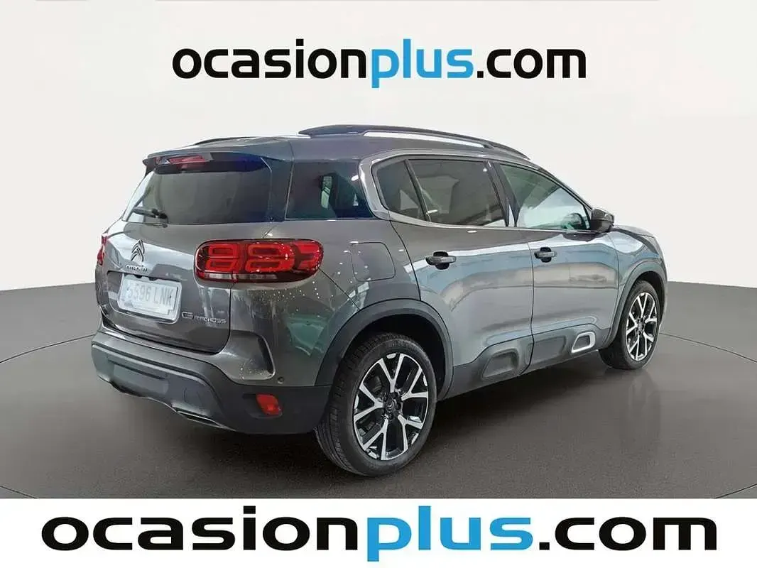Usado Citroën C5 Aircross Shine 131 CV (96 kW) 2021 Gris SUV