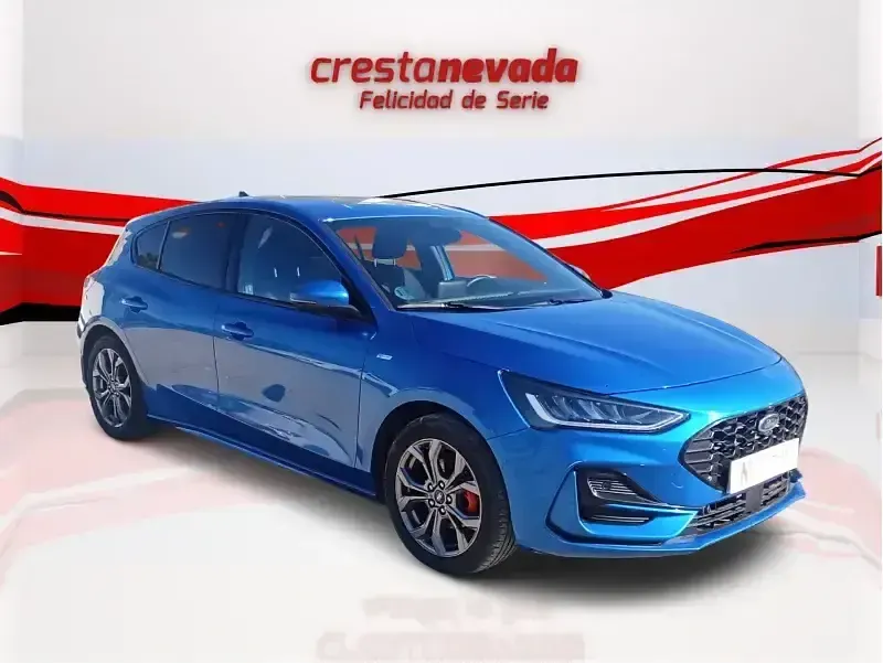 Usado Ford Focus ST-Line 125 CV (91 kW) 2022 Azul