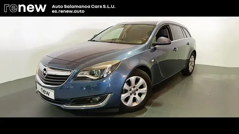 Usado Opel Insignia Selective 140 CV (102 kW) 2016 Azul Familiar