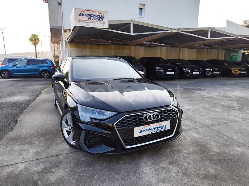 Negro Usado 2021 Audi A3 S-Line Berlina | 25.990 € (Buen precio) - Imagen 1/4
