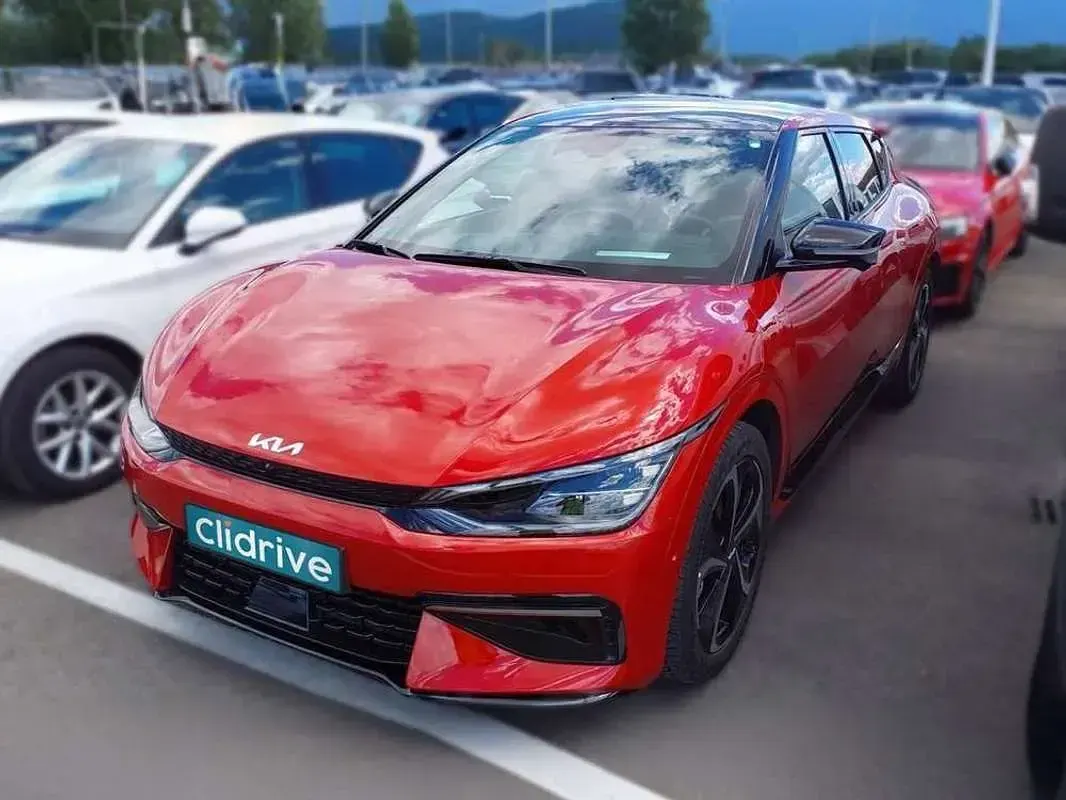 Usado Kia EV6 GT-Line 239 kW (325 CV) 2023 Rojo SUV