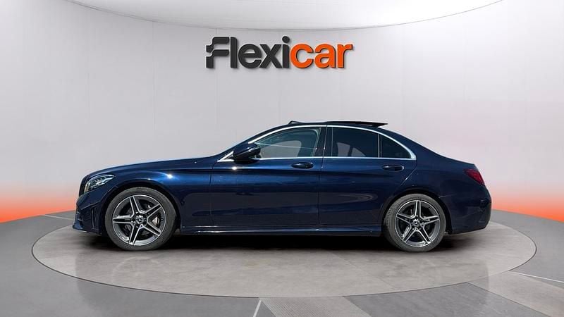 Usado Mercedes C200 160 CV (117 kW) 2020 Azul Berlina