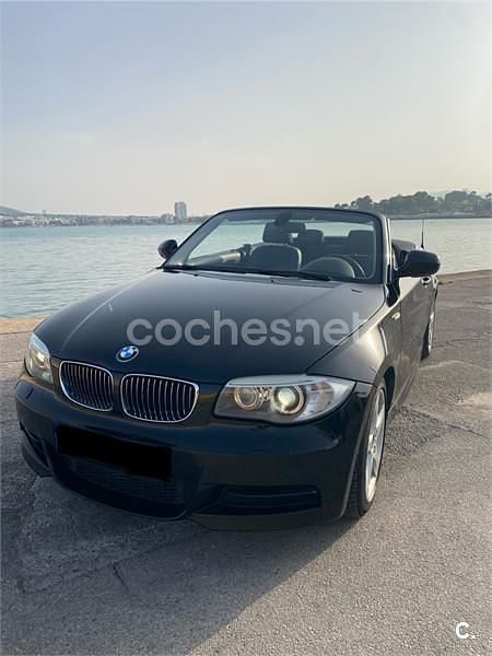Negro Usado 2012 BMW 135 Cabriolet Sport Line Descapotable | 19.900 € - Imagen 1/4