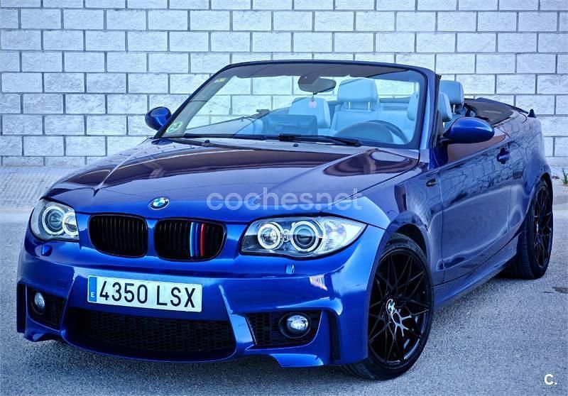 Azul Usado 2009 BMW 120 Cabriolet Descapotable | 9999 € (Precio justo) - Imagen 1/4