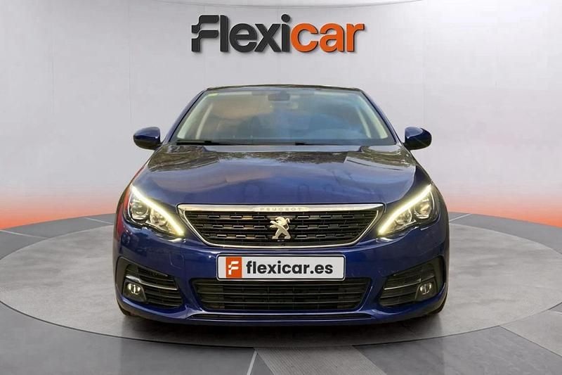 Usado Peugeot 308 Access 131 CV (96 kW) 2020 Azul Berlina