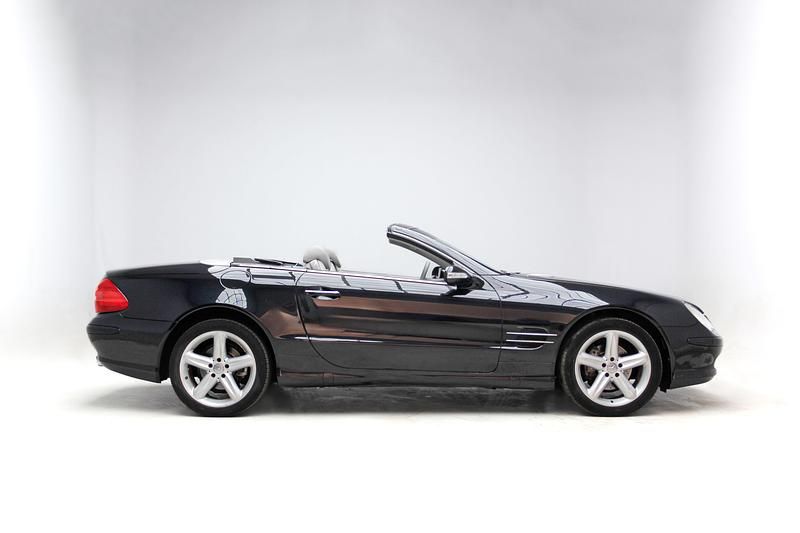 Usado Mercedes SL350 245 CV (180 kW) 2003 Negro