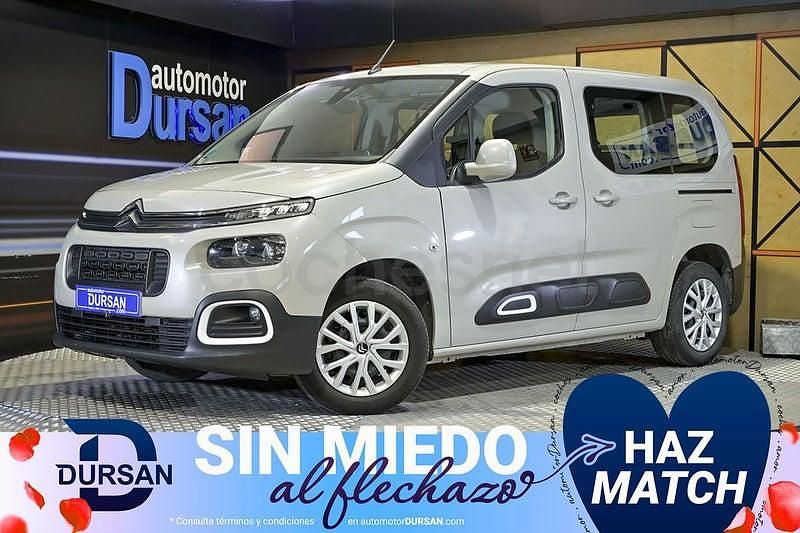 Gris / plata Usado 2021 Citroën Berlingo Feel Monovolumen | 19.990 € - Imagen 1/4
