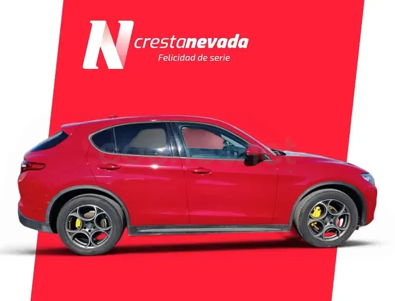 Usado Alfa Romeo Stelvio Sprint 190 CV (139 kW) 2021 Rojo SUV